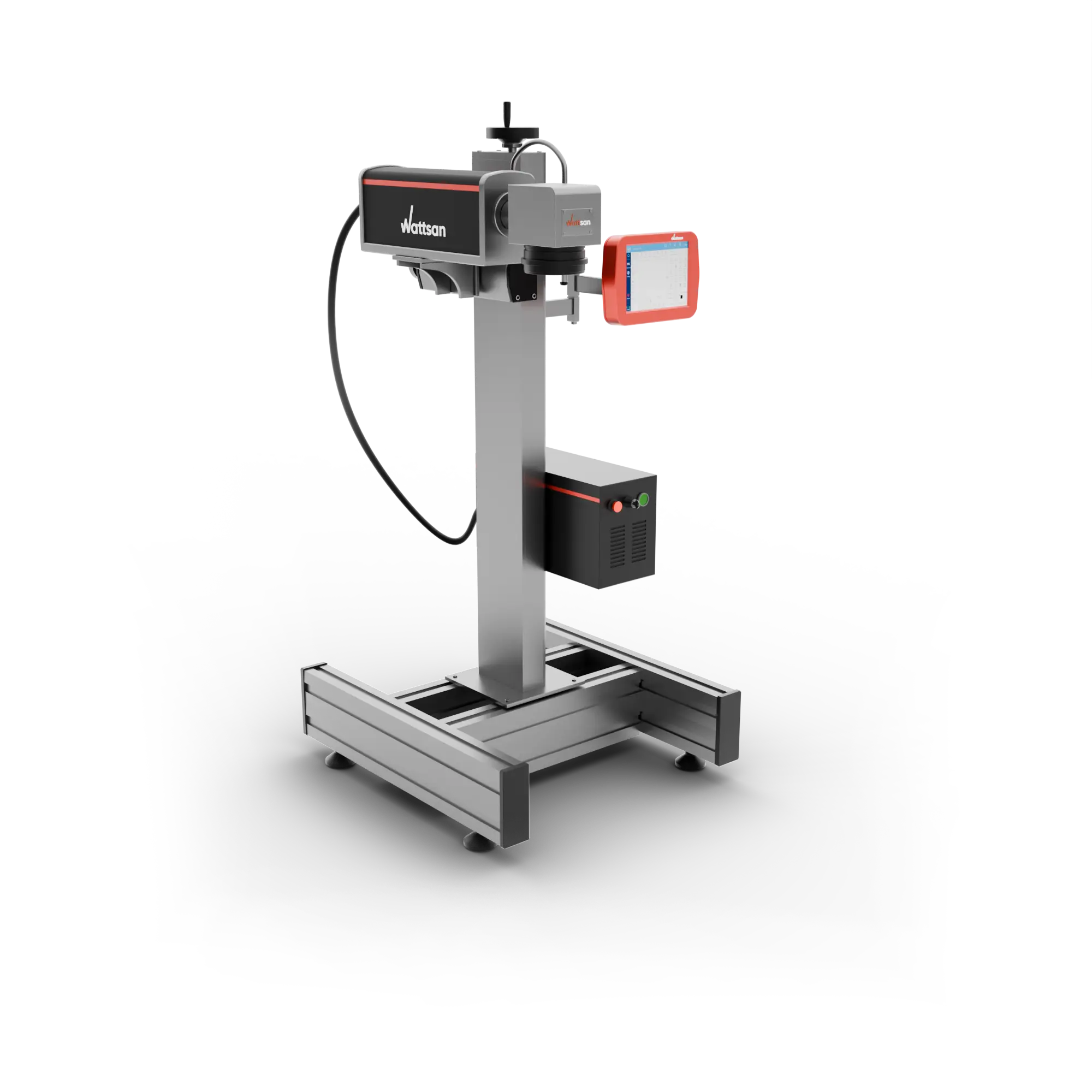 Laser marker machine Wattsan FM series with fly marking